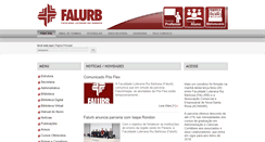 Desktop Screenshot of falurb.edu.br